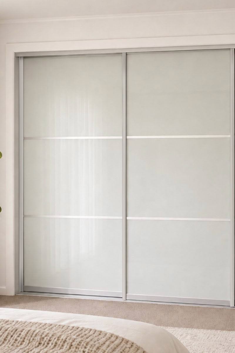 sectional silver white glass sliding doors gallery 9